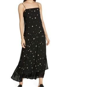 Vince Top+skirt set/ black